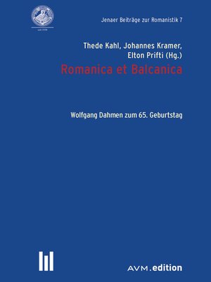 cover image of Romanica et Balcanica